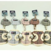 Nylon Dog Harness Tartan pattern